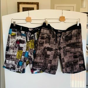 X2 Hurley Board shorts Size 31